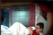 宾馆偷拍第12弹：针孔摄像实录情侣激情夜，高清窥探私密缠绵 海报