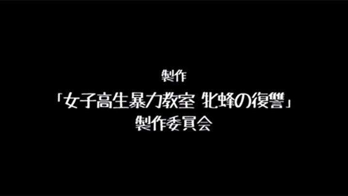 【日本】女高中生暴力教室，母蜂的复仇 海报