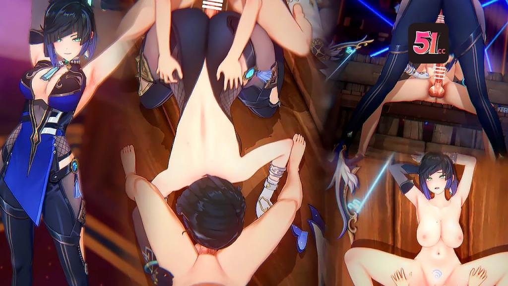 3D原神激情版：夜兰惨遭蹂躏，高潮花开中文字幕 海报